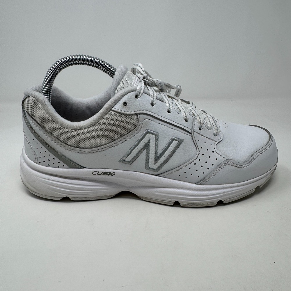 New Balance‎ 411 V1 WA411LW1 White Casual Shoes Sneakers Women's Size 7 - Picture 2 of 12